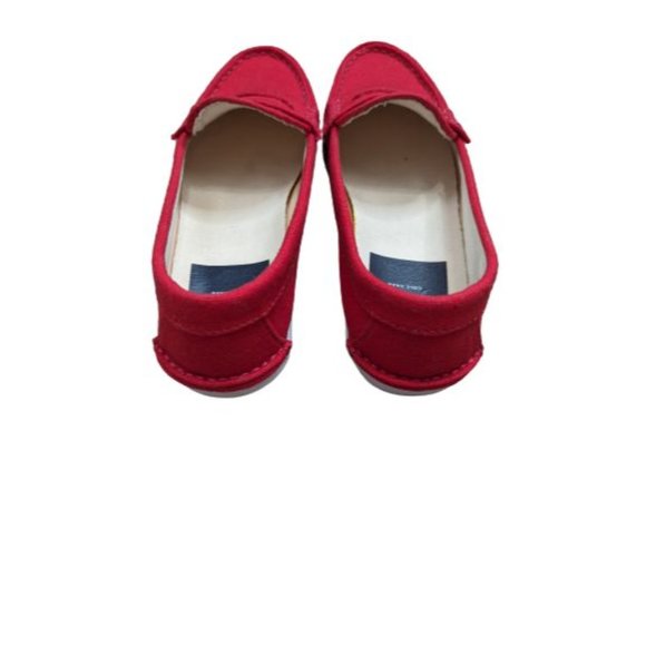 Cole Haan Red Nantucket Canvas Loafer 6B - Picture 5 of 9